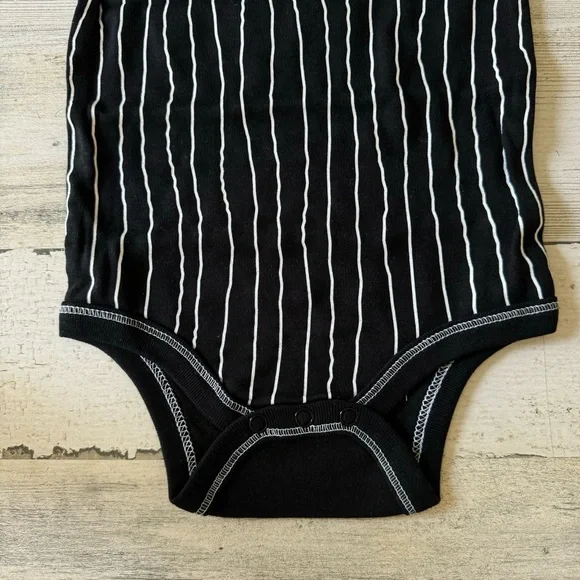 🍁 NEW Disney Nightmare Before Christmas Jack Skellington Baby Cosplay Bodysuit - Picture 5 of 11
